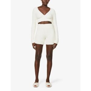 Skims cozy knit wrap top